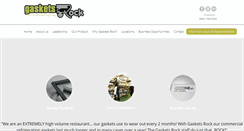 Desktop Screenshot of gasketsrock.com